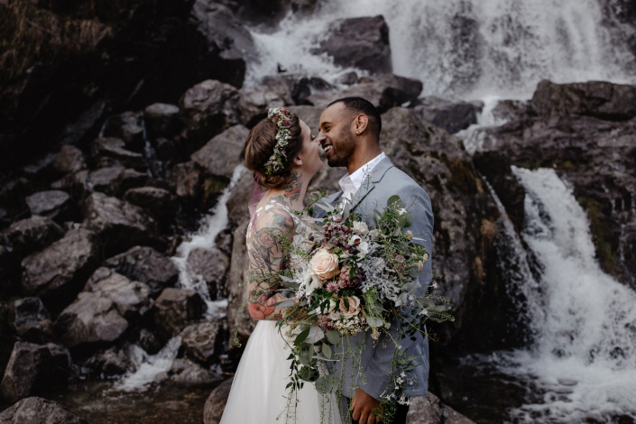 Hochzeit am Wasserfall Schwarzwald