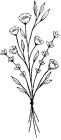 Flower-Element-schwarz-2-61x140